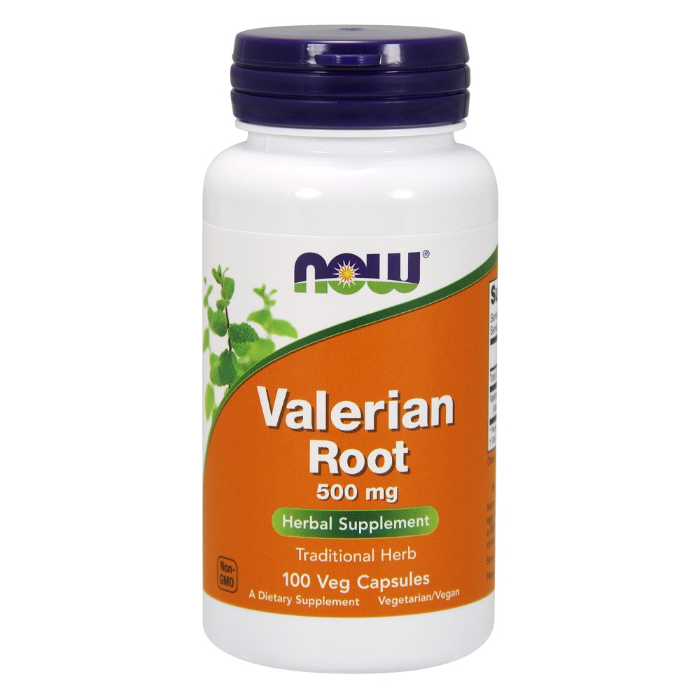 NOW Supplements, Valerian Root (Valeriana officinalis) 500 mg, Herbal Supplement, 100 Veg