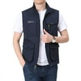 thumbnail image 6 of Summer Men's Outdoor Lightweight Casual Loose Multi Pocket Vest, 6 of 11