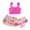style-85 Hot Pink, variant on Gubotare Little Girl Bathing Suit Girls' Swimsuit 3 Piece Bathing Suits Cute Quick Dry Bikini Tankini Sets with Cover Ups Beach Skirt Size 6-7 (Pink,6-7 Years)
