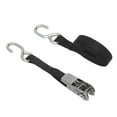 thumbnail image 4 of Ideal for Motorcycles, Trailers, Trucks, Kayaks & Boats, 5m/16.4ft Length Rust-Proof 25mm Ratchet Straps with Precise Stitching for Secure Loading, 4 of 8