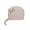 Grey, variant on Wdgfv Women's Credit Card Case Compact Size Chain Wallet RFID Small