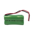 thumbnail image 1 of Batterie Carrée NiMH 4,8 Volts (1000 mAh) avec Fils, 1 of 1