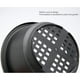 thumbnail image 3 of Monstrate Maceta para suculentas, bandeja para flores, diseño hueco, borde liso, accesorio DIY, platillo para plantas, decoraciones para interiores y Jardín y Patio Negro Monstrate HA080237-03B, 3 of 6