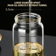 Auto Flip Olive Oil Dispenser Bottle Versatile Utensils Smart Gadgets