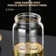thumbnail image 5 of Botella Dispensadora De Aceite De Oliva Con Tapa Automática, Recipiente Para Condimentos A Prueba De Fugas Con Tapón Automático Y Boquilla Antiderrames, Mango Antideslizante Para Cocina, Blanco, 5 of 8