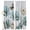 Blue Teal, variant on Teal Blue Tulips Blackout Curtains for Bedroom/Living Room, Pinch Pleated Black Out Curtains, Spring Floral Barn Doors Vintage Wood Beige Room Darkening Window Drapes with Hooks 2 Panels, 39"x70"