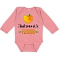 thumbnail image 3 of Inktastic Jacksonville Florida Orange in Heart Boys or Girls Long Sleeve Baby Bodysuit, 3 of 5