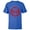 Royal, variant on Spider-Man Mask Logo Melting Paint Drip - Short Sleeve T-Shirt for Kids - Customized-Athletic Heather