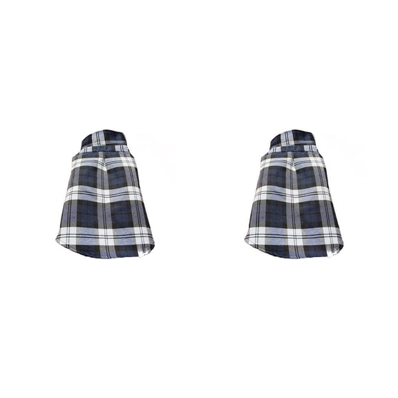Camisa a cuadros Greeniant para mascotas chaleco para cachorros pequeños algodón Azul Rojo Verde XS S M L XL XXL