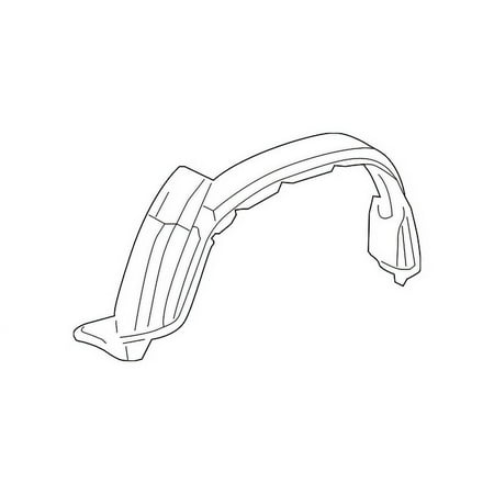 Genuine OE Toyota Fender Liner - 53876-04160