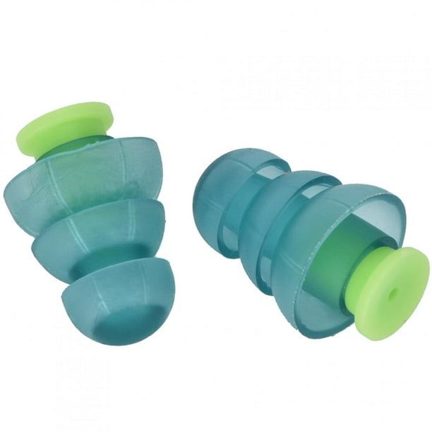 Bouchons d'Oreilles,Protections Auditives,Silicone,Piscine