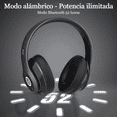 thumbnail image 5 of Audífonos inalámbricos Diadema con Microfono Bluetooth 52 horas Labg Negro, 5 of 5