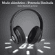 thumbnail image 5 of Audífonos inalámbricos Diadema con Microfono Bluetooth 52 horas Labg Negro, 5 of 5