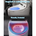 thumbnail image 6 of KULAGAGA Smart Toilet with Bidet Built-in, Auto Open/Close Lid, One Piece Elongated Toilet with Instant Warm Water & Warm Air Dryer, Self-Cleaning Technology, Night Light, Tankless Toilet, ECO Mode, 6 of 7