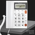 thumbnail image 4 of GJX Corded Landline Phone Big Button Landline Phones with Caller Identification, 4 of 7