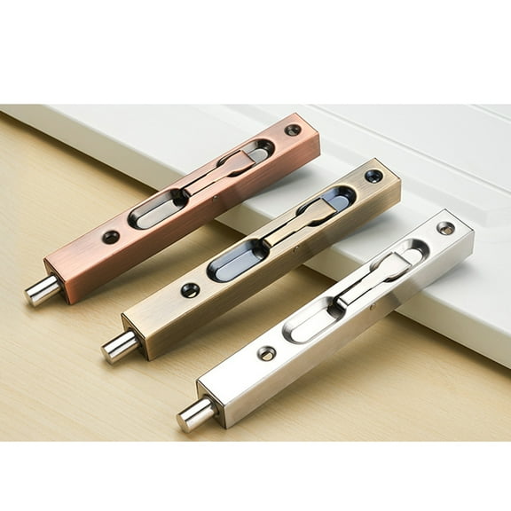 OUNONA  Double Door Bolt Apartment Security Deadbolt Lock Baby Travel