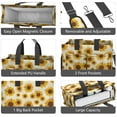thumbnail image 4 of Canvas Tote Bag for Women with Compartments, Large Cute Sunflower Teacher Student Shoulder Bag Nurse Purses Crossbody Bags Work Laptop Book Bag Satchels Handbags, 4 of 6