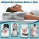 thumbnail image 4 of Almohada Memory Foam, Almohadas Ortopedica Cervical Pueden Aliviar el Dolor, Almohada Ergon¡§?Mica para Personas Que Dormir de Lado, Boca Arriba o Boca Abajo, con Fundas de Almohada, 4 of 6