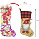 thumbnail image 2 of Txlixc Decorando medias de Navidad, muñecas enanas a cuadros colgando medias de Navidad decorando chimeneas, árboles de Navidad Txlixc moda, 2 of 10