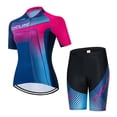 thumbnail image 4 of Women's Cycling Jersey Moisture Wicking Short Sleeves Riding Clothes For Summer, 4 of 5