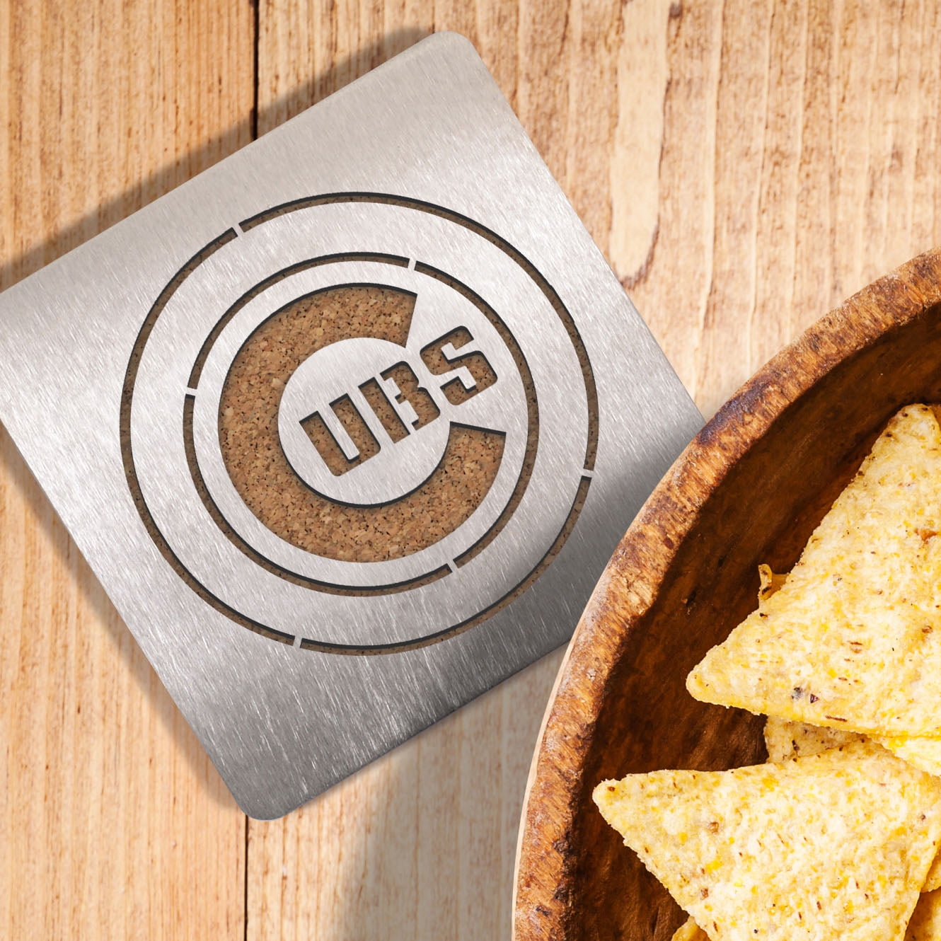 YouTheFan MLB Chicago Cubs Boasters, 4-Piece Coaster Set