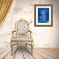thumbnail image 3 of Borders, Cole 19x24 Gold Ornate Wood Framed with Double Matting Museum Art Print Titled - PP289-Faded Blueprint Henry Ford Transmission Patent Poster, 3 of 4