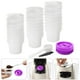 thumbnail image 3 of 50 tazas de de desechables con cucharas accesorios de suministros de cocina, 3 of 9