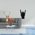 thumbnail image 2 of Figuras de reno, alce de resina, estatua de ciervo, adorno de mesa, escultura de gesto de roca, decoración moderna, adecuada para decoración del hogar, 2 of 8