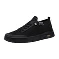 thumbnail image 2 of NexTorq Men's Breathable Running Shoes Mesh Low Top Casual Slip-On Outdoor Sports Sneakers Black 39, 2 of 6