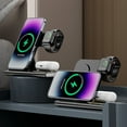 thumbnail image 2 of CIYISON Triple Device 15W Fast Charger with Intelligent Device Recognition and Safe Charging 3 in 1 Charging Station, 2 of 16