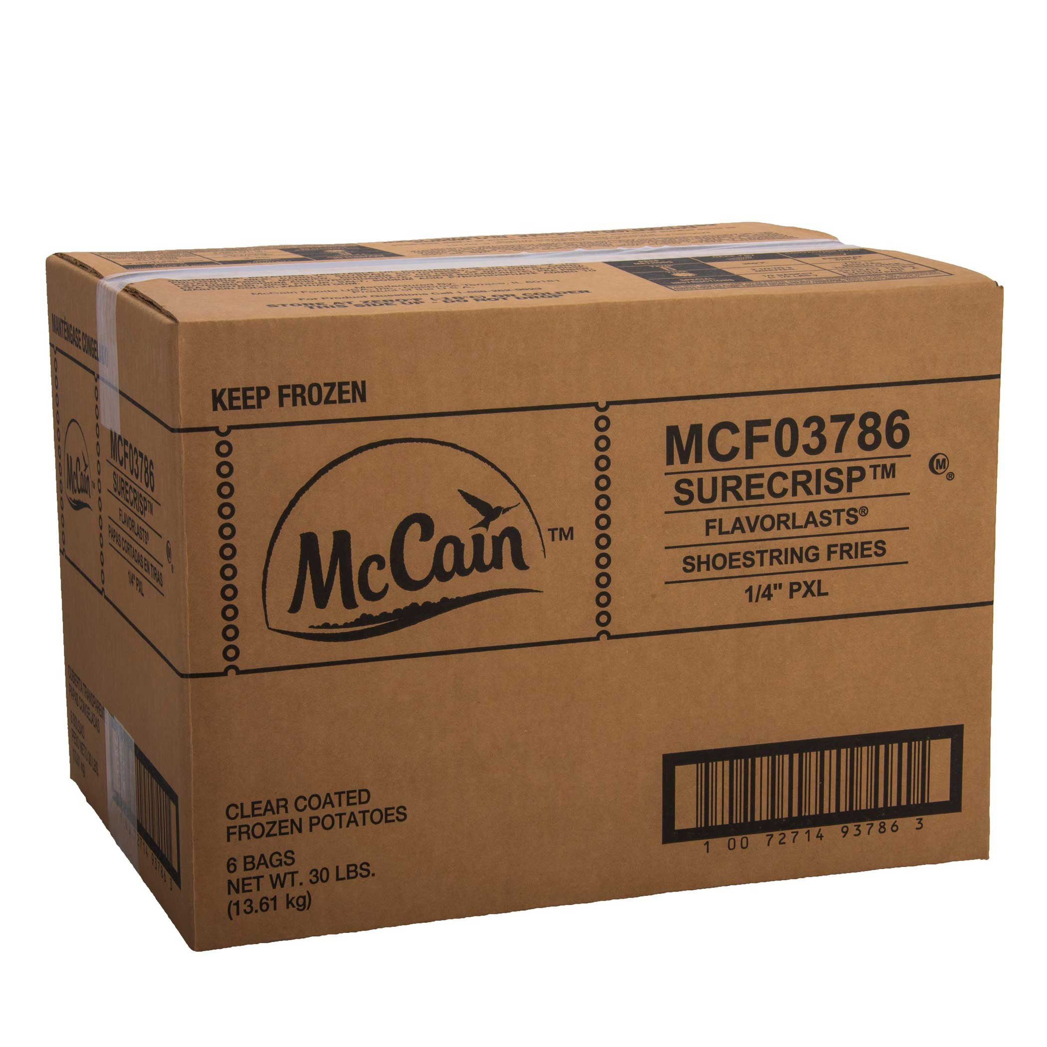 McCain Flavorlast Shoestring Cut Potato Fry, 5 Pound - 6 per case.