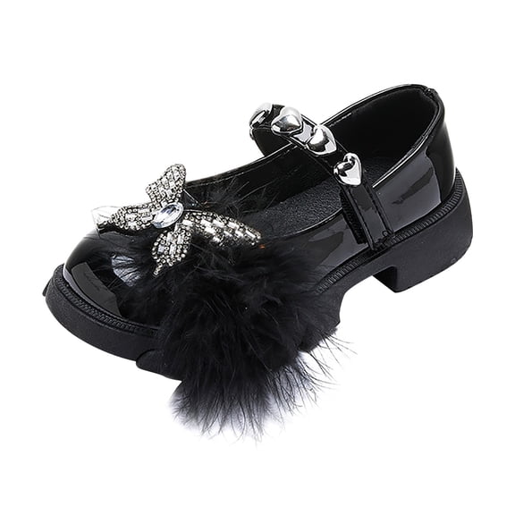 Mostsola Girls Dress Shoes Mary Jane Shoes for Girls Glitter Princess Flower Girl Wedding Party Shoes