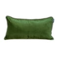thumbnail image 1 of HomeRoots 402772 Réversible Bleu & Vert Lombaire Velours Jeter Oreiller & 44; Multi Couleur, 1 of 1
