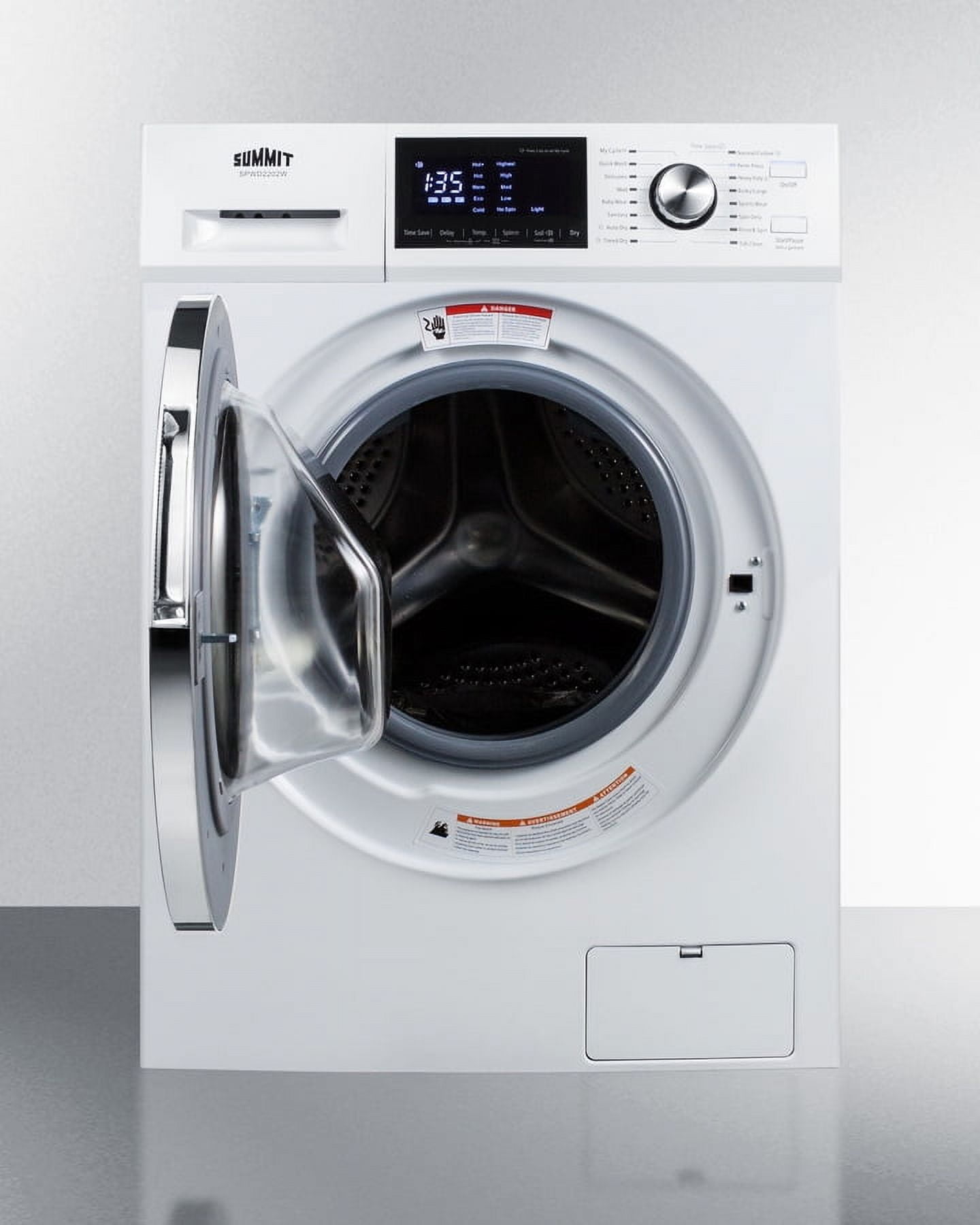 24" Wide 115V Washer/Dryer Combo, white