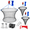 Kit-3, variant on Kit-3 Double Ring Steel Fishing Net for Dungeness Rock Blue Crabs and Lobster