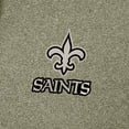 thumbnail image 4 of Men's Antigua Olive New Orleans Saints Effortless Full-Zip Hoodie Jacket, 4 of 4