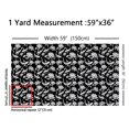 thumbnail image 3 of Homewish Tokyo Fish Animal Fabric by the Yard 2 Yards, Lotus Flower Floral Sewing Fabric, Black White Japanese Style Fabric for Sewing, Lightweight Room Decor, 3 of 6
