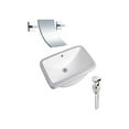 thumbnail image 1 of DROP Bath and Kitchen DR091177 Undermount Bathroom Sink Set, 1 of 5