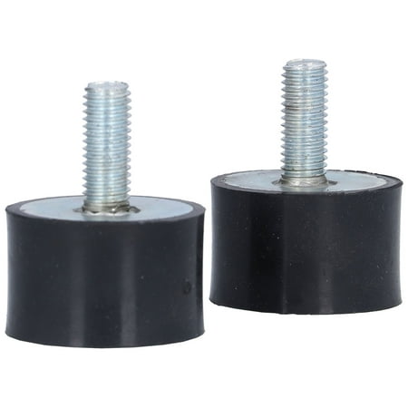 

ANGGREK 2Pcs Anti‑Vibration Mount Rubber Isolators For Air Compressor Diesel Engine M10