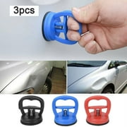CABINA HOME 3pcs Mini Suction Cup Dent Puller Handle Lifter Car Dent Puller Remover for Car Dent Repair, Glass,Tiles, Mirror, Granite Lifting and Objects Moving, by Stuffygreenus (Dia:2.2in)