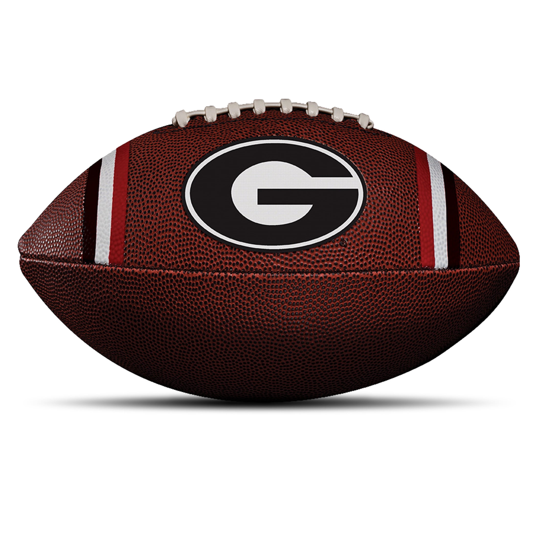 Franklin Sports Georgia Bulldogs Kids NCAA Youth Football - Official College Team Junior Footballs with Team Logos for Kids - Kids Junior Size PVC Football - Backyard + Tailgate Ball - 8.5"