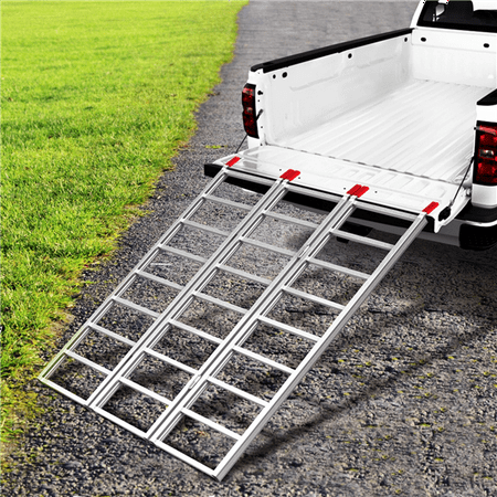 Aluminum Atv Ramps >> Yaheetech 69 Tri Fold Aluminum Folding Loading Ramp For Atv Motorcycle Truck Trailer Lawnmower 1500lb Capacity Aluminum Atv Ramps >> Yaheetech 69 Tri Fold Aluminum Folding Loading Ramp For Atv Motorcycle Truck Trailer Lawnmower 1500lb Capacity
