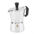 thumbnail image 1 of MAGT Cafetière Pot Isolant 30mL 1 Tasse en Aluminium De Type Italien Moka Pot Espresso Cafetière Résistante À La Chaleur Et Isolante Utilisation for Les Bureaux À Domicile, 1 of 14