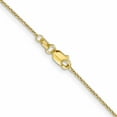 thumbnail image 4 of 10K Yellow Gold .9mm Cable Chain (20 X 0.9) Made In South Africa 10pe190-20, 4 of 5