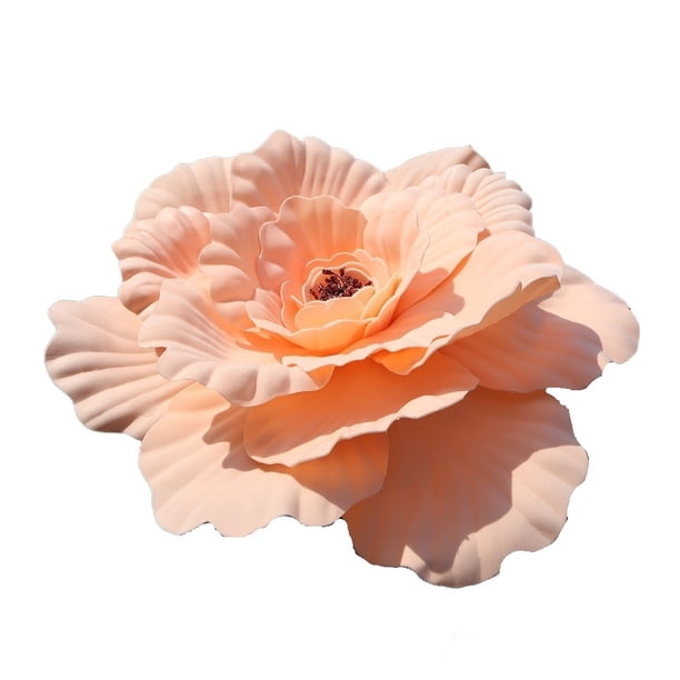 1 pieza de peonías simuladas de nuevo estilo de 80 cm (sin incluir la base) for exhibición y arreglo floral de ramo grande en eventos al aire libre