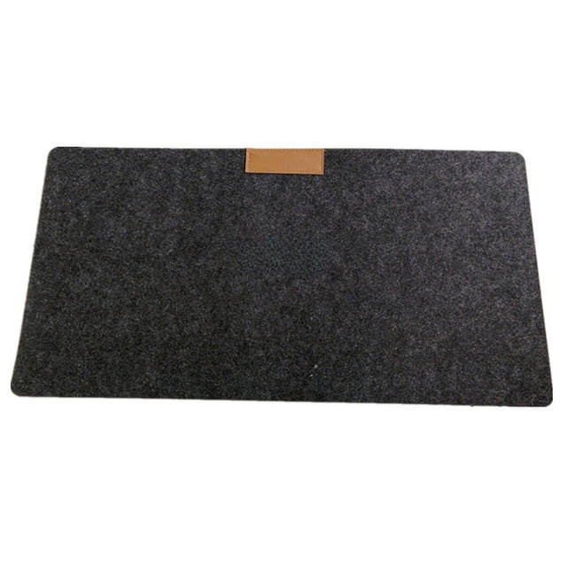 Alfombrilla de ratón de fieltro en existencia, mantel publicitario de fieltro para mesa de oficina, alfombrilla para teclado, alfombrilla de ratón para juegos de doble cara de color