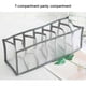 thumbnail image 5 of Caja de almacenamiento plegable con 3 cajones y compartimentos para guardar ropa interior, sujetadores y calcetines., 5 of 8