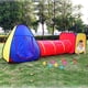 thumbnail image 2 of Tienda de campaña 3 en 1 para niños, tipi plegable, cubo, túnel de rastreo, laberinto de casa de juegos para niños, gimnasio de jungla para interiores y exteriores yeacher estándar, 2 of 2