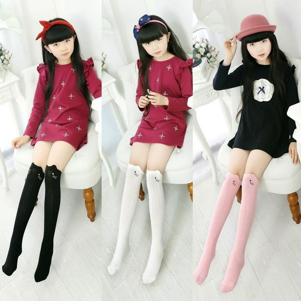 Canis Baby Kids Toddler Girls Knee High Socks Tights Leg Warmer