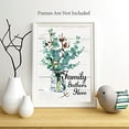 thumbnail image 2 of Flower Wall Art Prints Posters Word Quotes Jar Design Set of 4 for Home Farm Bathroom Kitchen Office Unframed, 2 of 7